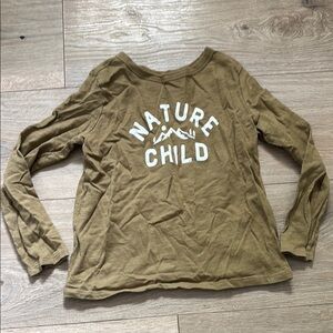 Lauren Conrad Nature Child Brown Kids Shirt